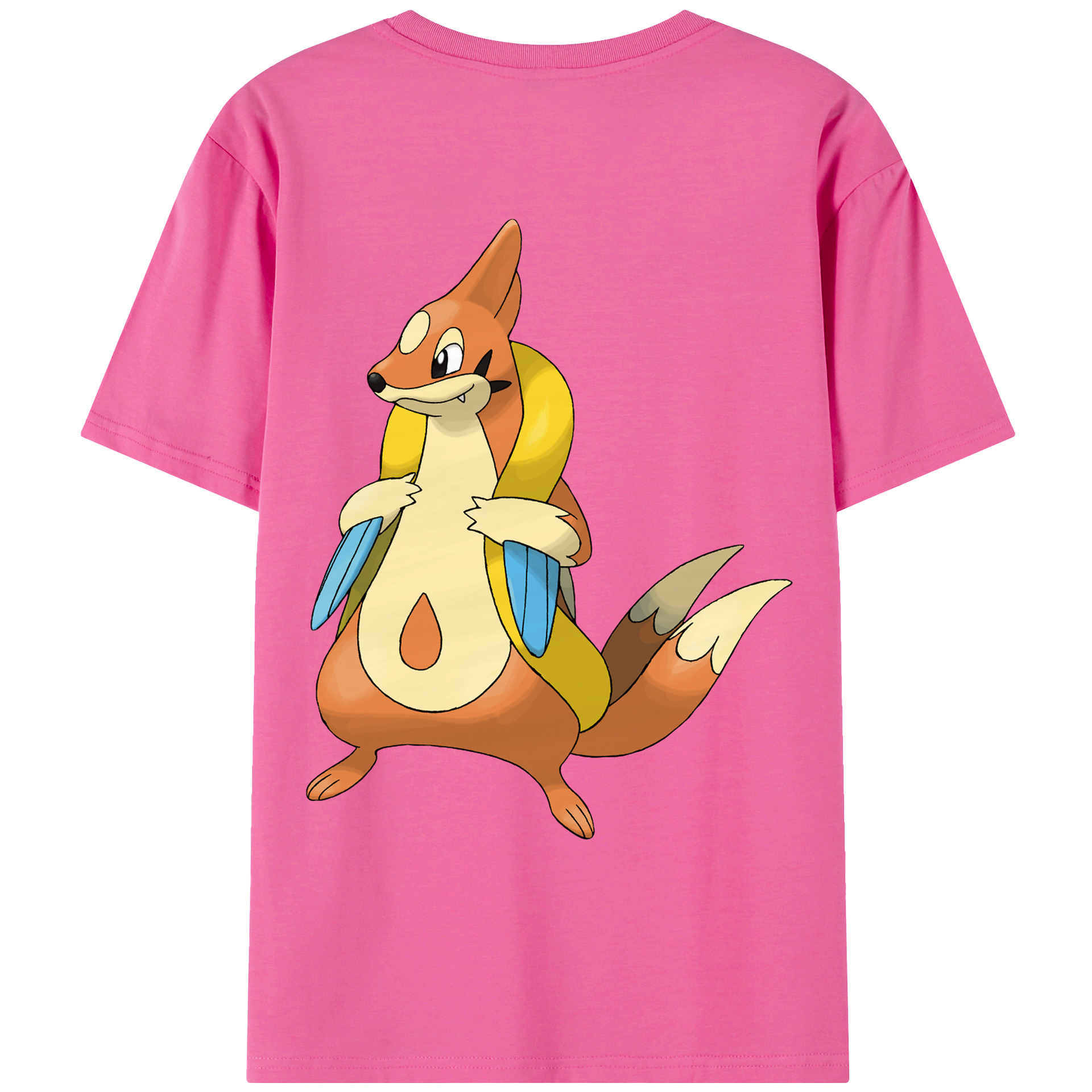 （画像用） ポケットモンスター Pokémon レディース半袖Tシャツ(バックプリント)